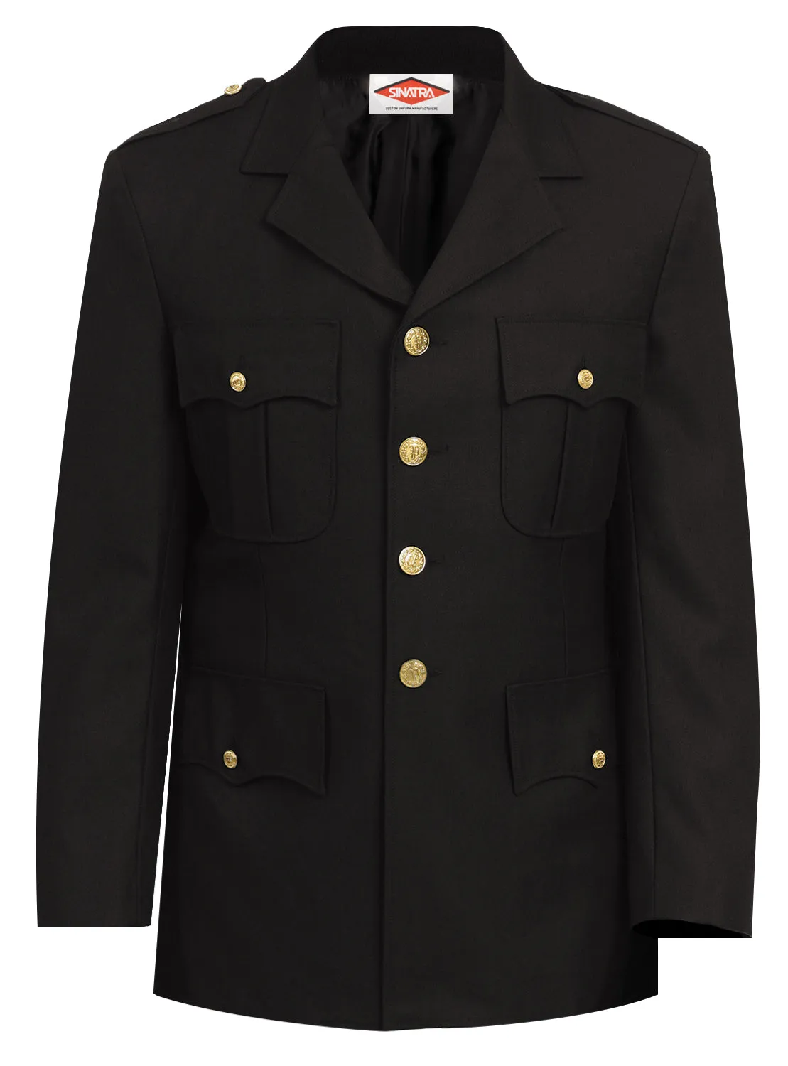 Sinatra Single Breasted Dress Coat