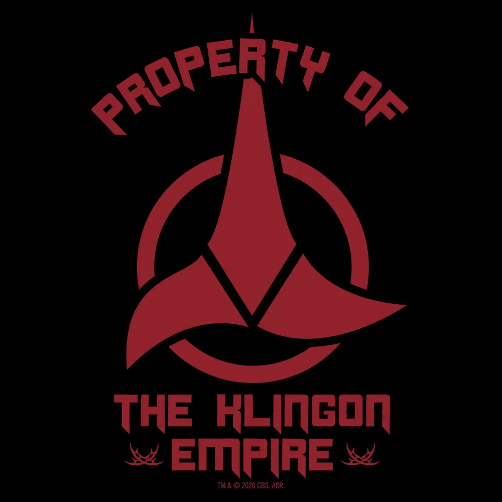 Star Trek Klingon Property Of Hoodie