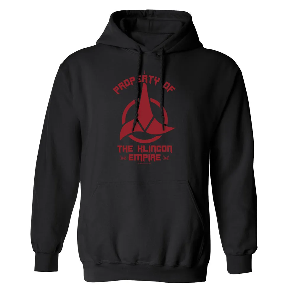 Star Trek Klingon Property Of Hoodie