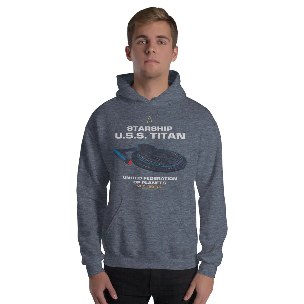 Star Trek: Lower Decks U.S.S. Titan Hoodie