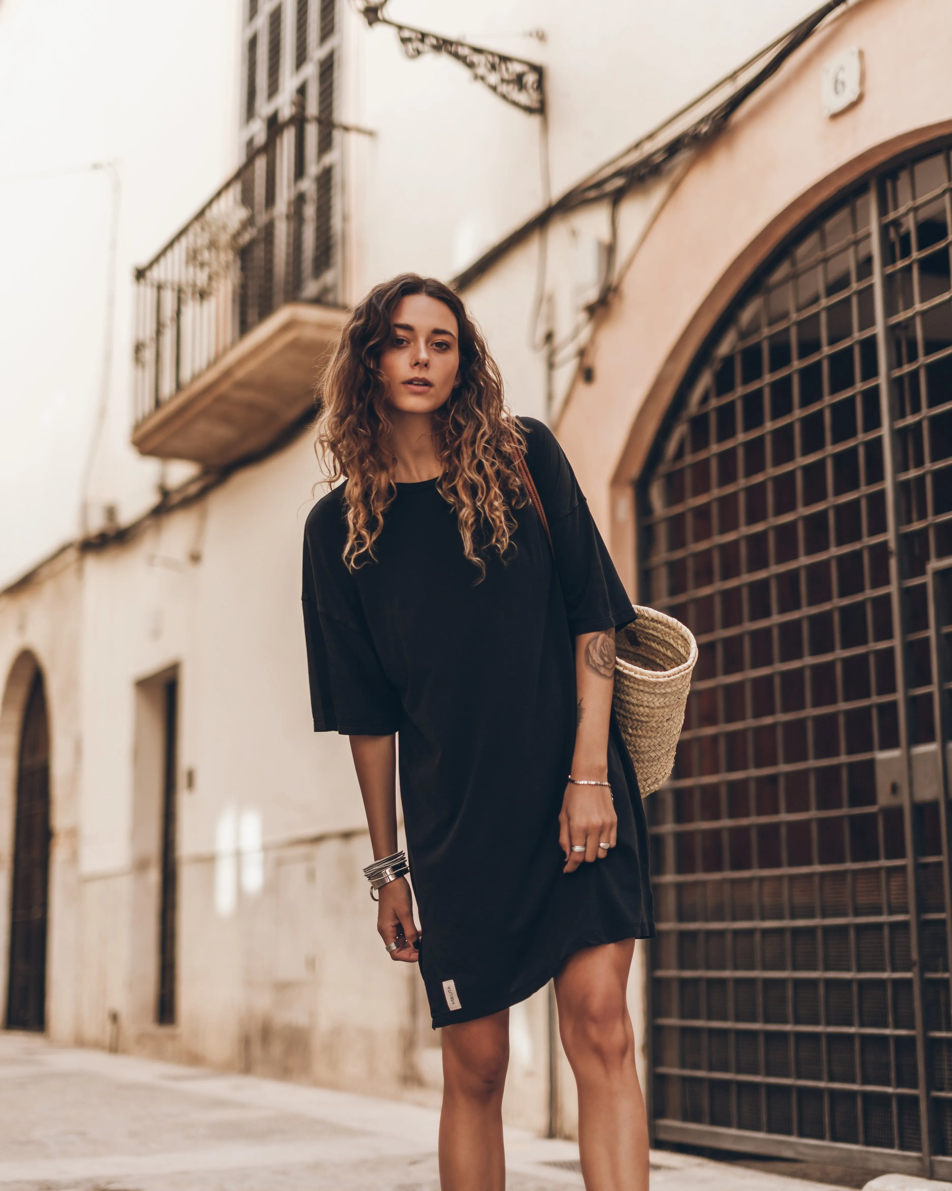 The Dark Short T-shirt Dress