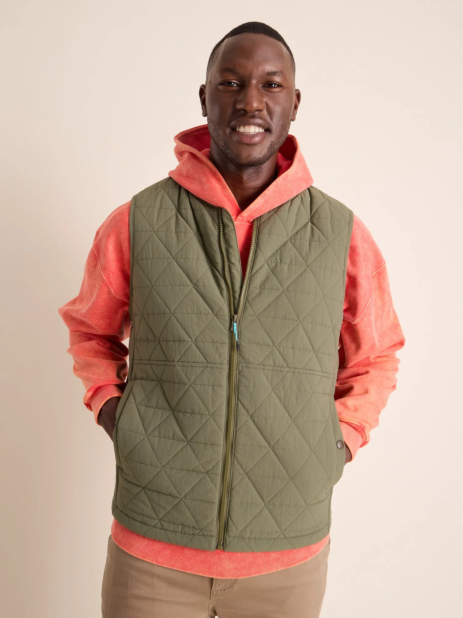 The Forest Florist (Quilted Vest)