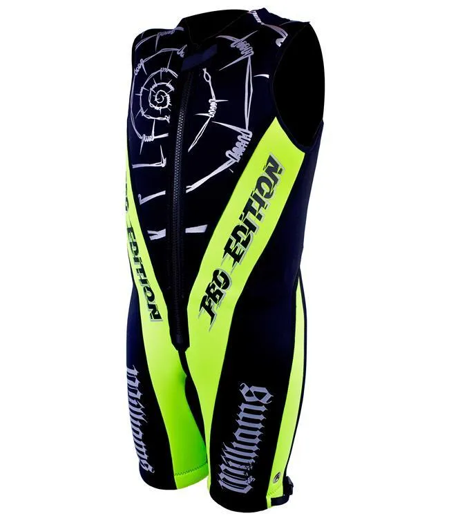 Williams Pro Edition Barefoot Suit - Lime