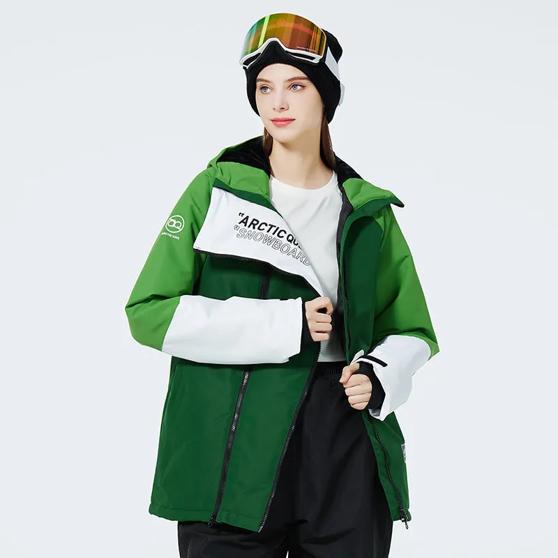 Women's Double Zippers Mountain Discover Snow Suits